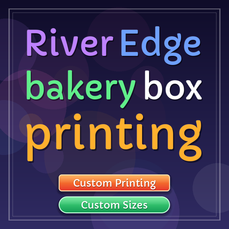 River Edge bakery box printing