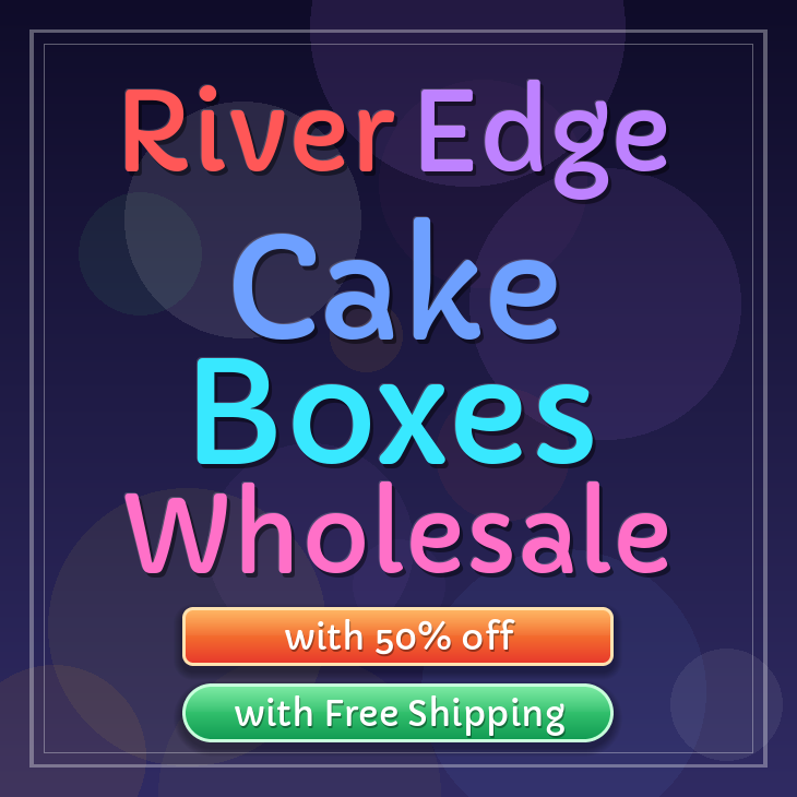 River Edge cake boxes