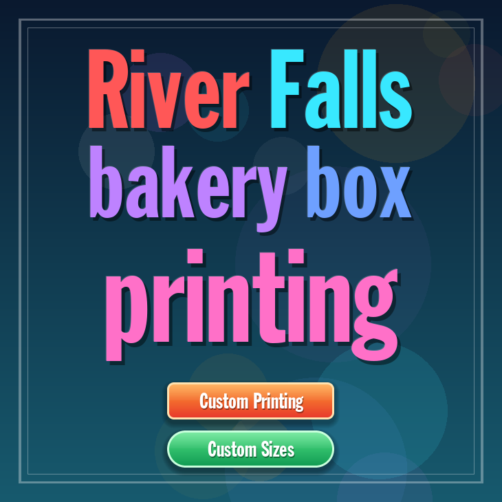 River Falls bakery box printing