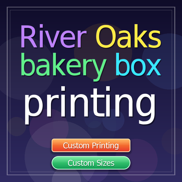 River Oaks bakery box printing
