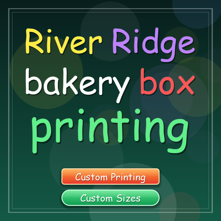 River Ridge bakery box printing