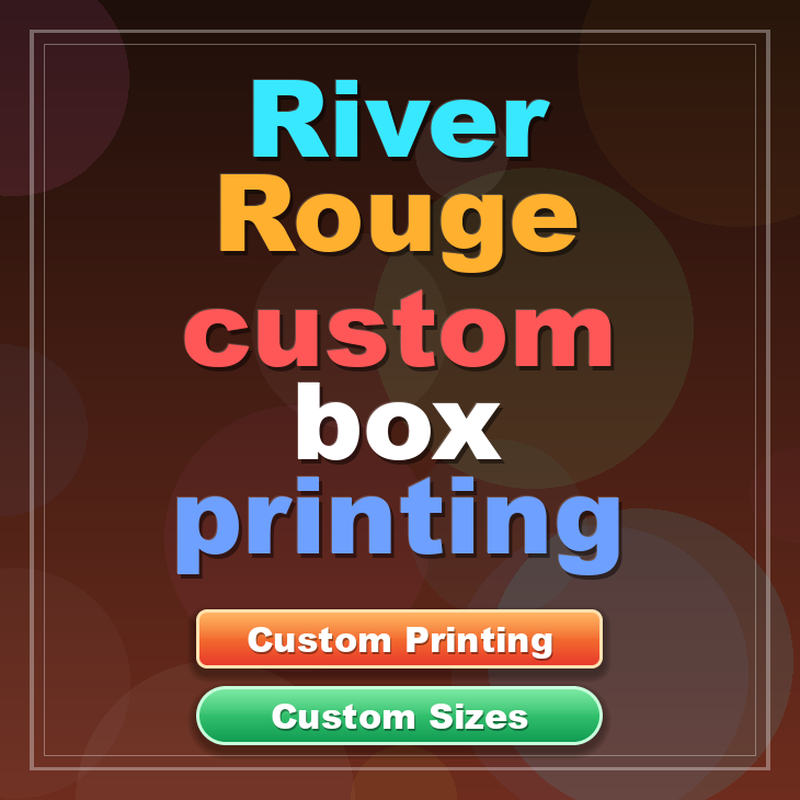 River Rouge custom box printing