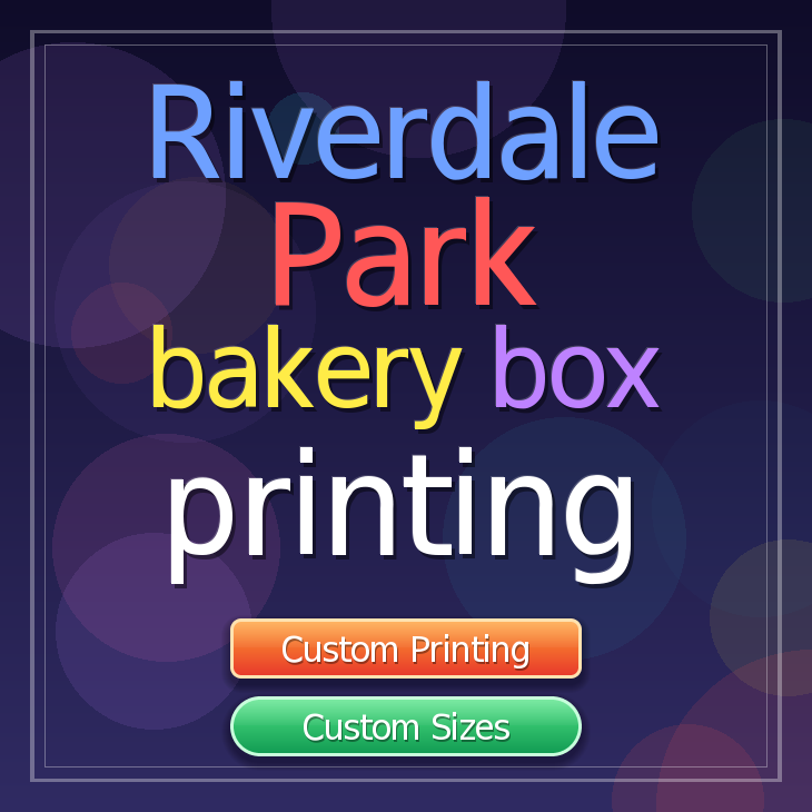 Riverdale Park bakery box printing