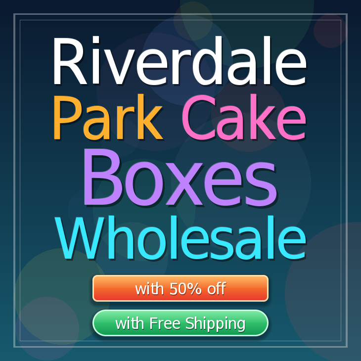 Riverdale Park cake boxes
