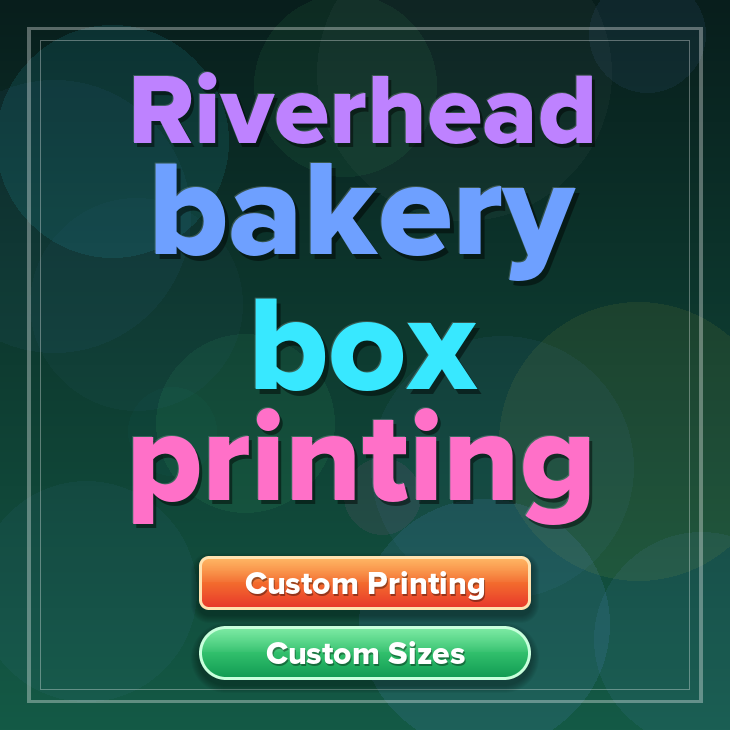 Riverhead bakery box printing