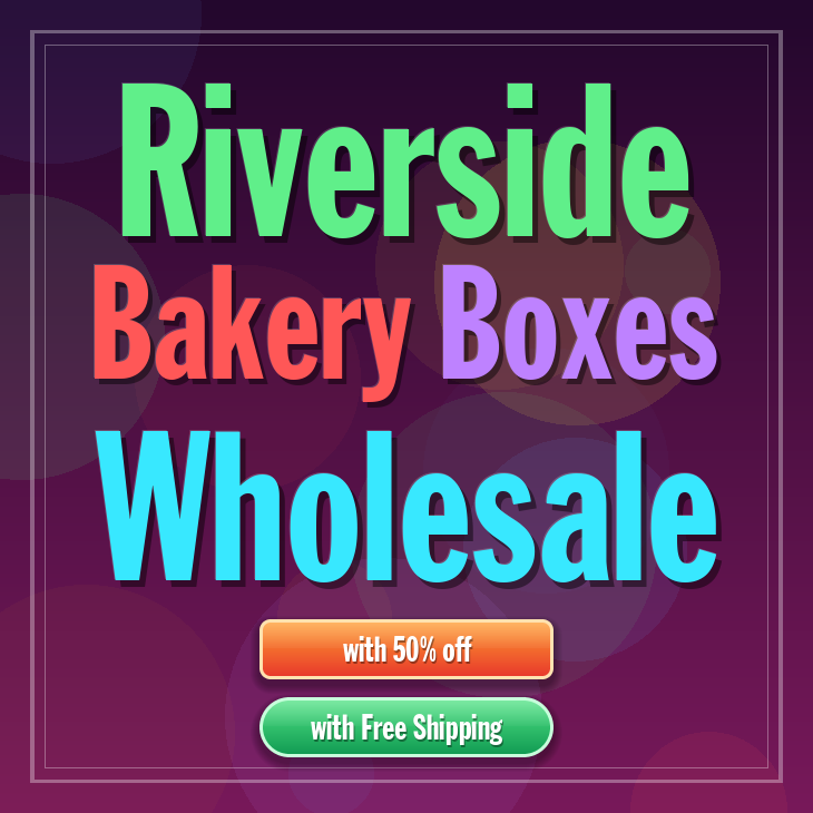 Riverside bakery boxes
