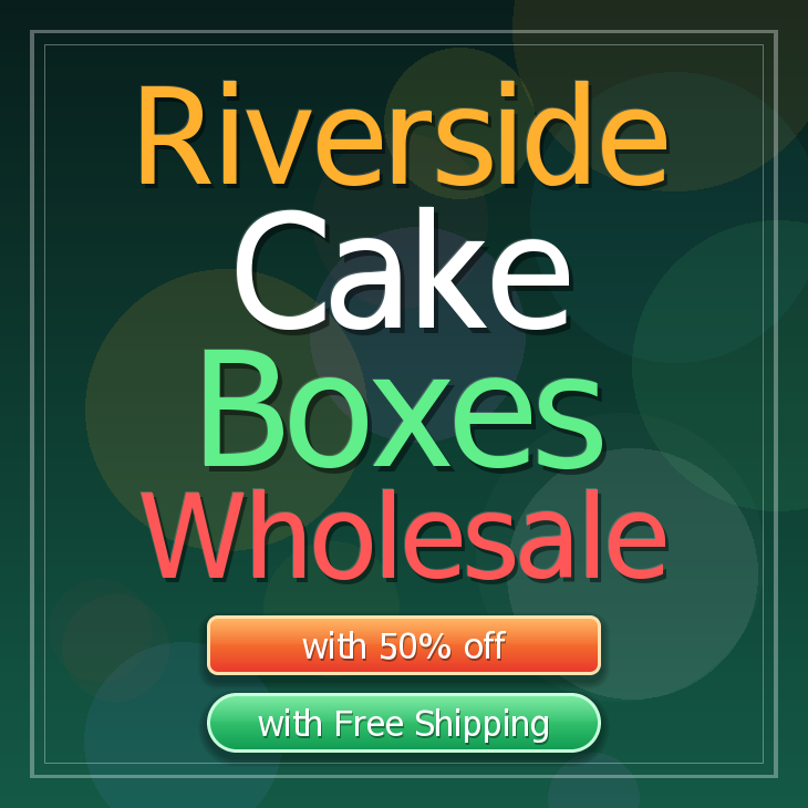 Riverside cake boxes
