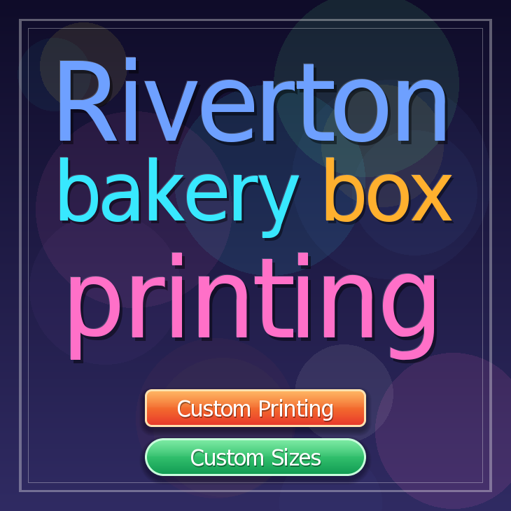 Riverton bakery box printing