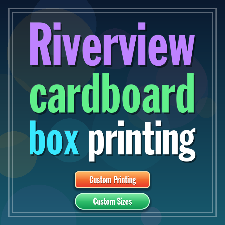 Riverview cardboard box printing