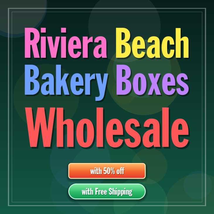 Riviera Beach bakery boxes