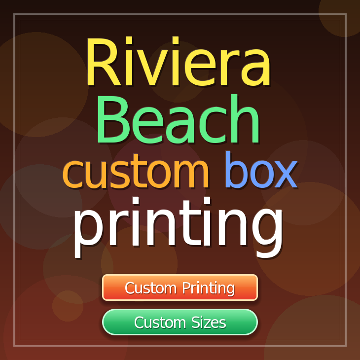 Riviera Beach custom box printing