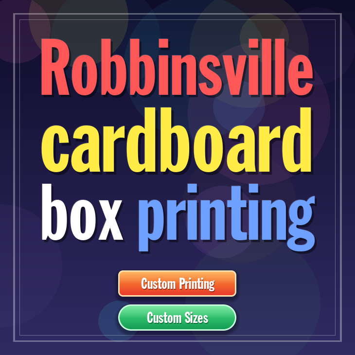 Robbinsville cardboard box printing