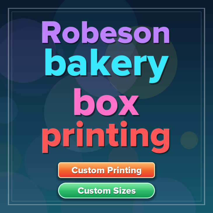 Robeson bakery box printing