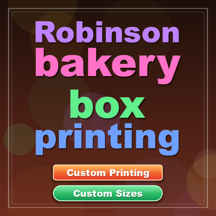 Robinson bakery box printing