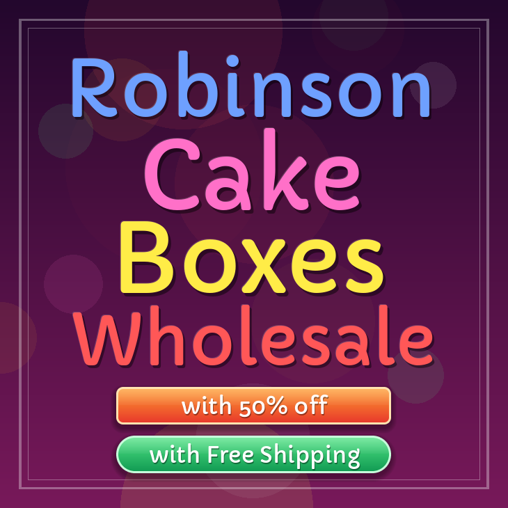 Robinson cake boxes