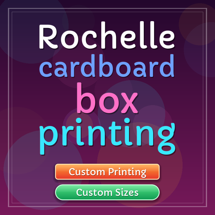 Rochelle cardboard box printing