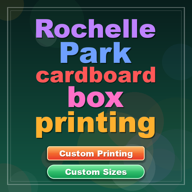 Rochelle Park cardboard box printing