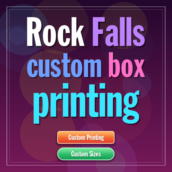 Rock Falls custom box printing
