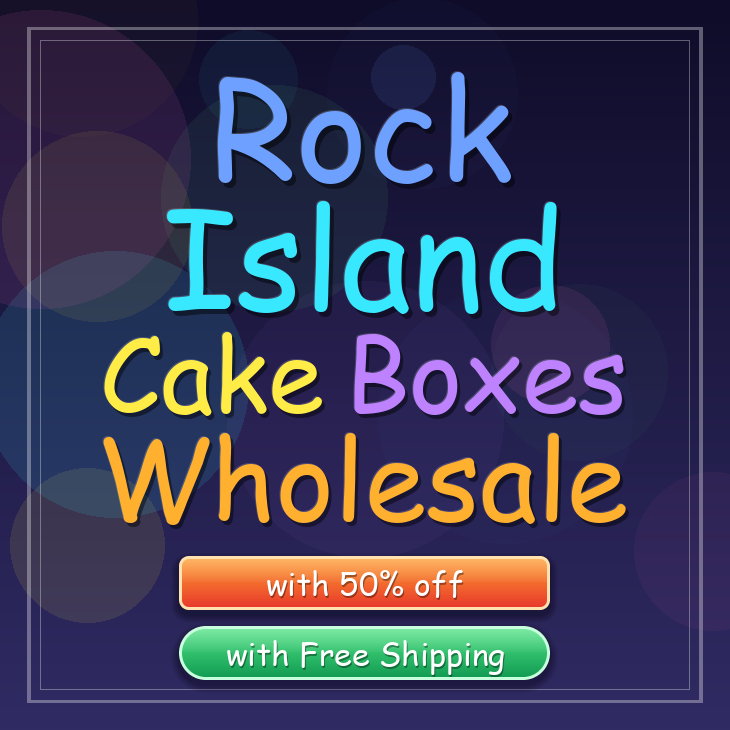 Rock Island cake boxes