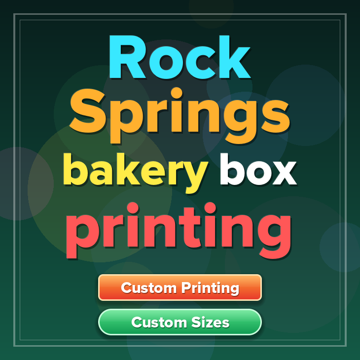 Rock Springs bakery box printing