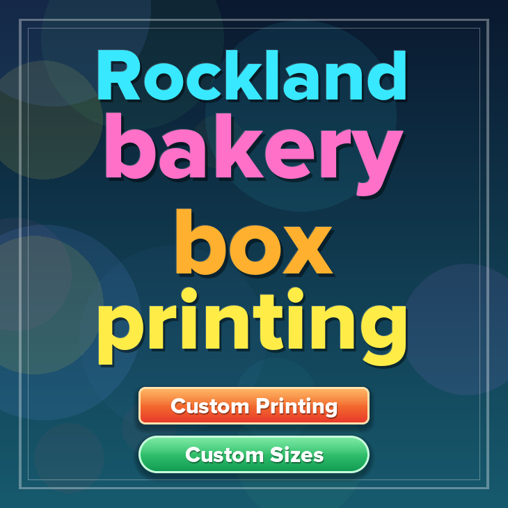Rockland bakery box printing