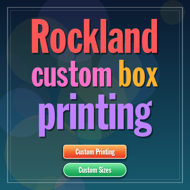 Rockland custom box printing