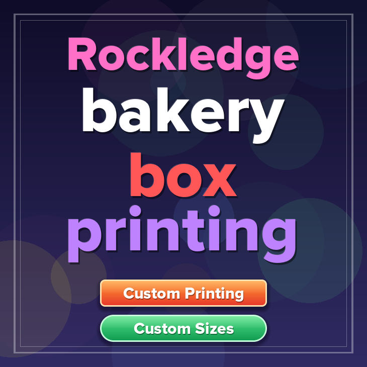 Rockledge bakery box printing