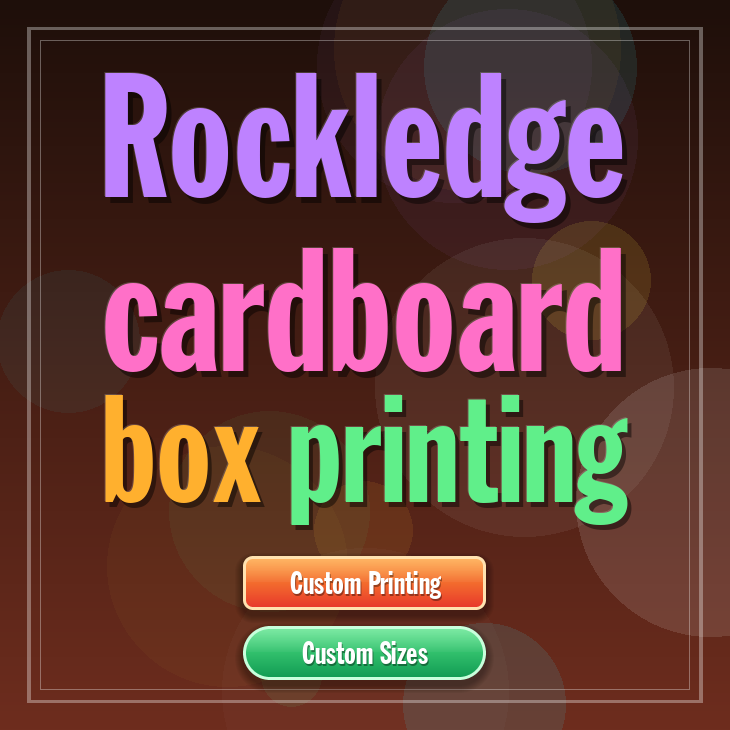 Rockledge cardboard box printing