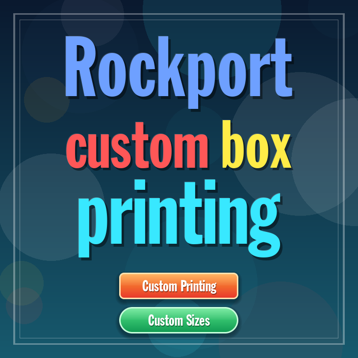 Rockport custom box printing