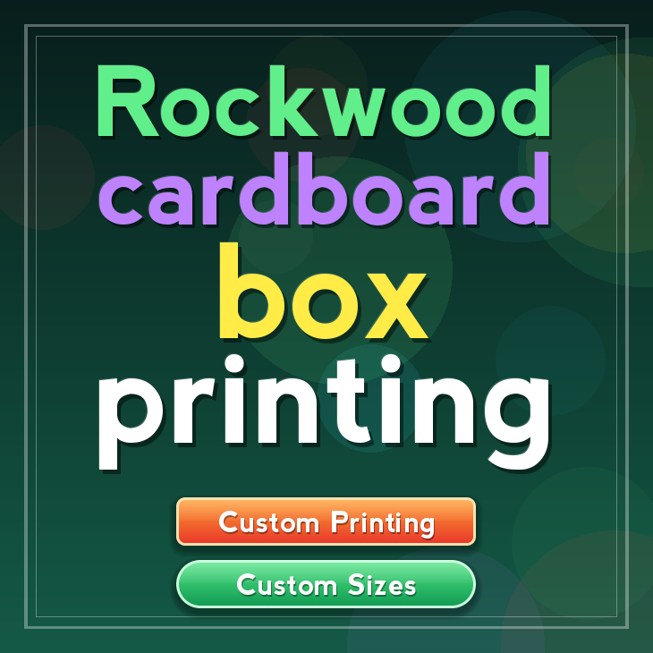 Rockwood cardboard box printing