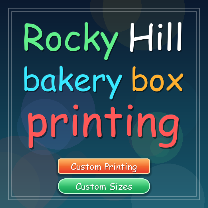 Rocky Hill bakery box printing