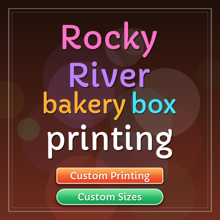 Rocky River bakery box printing