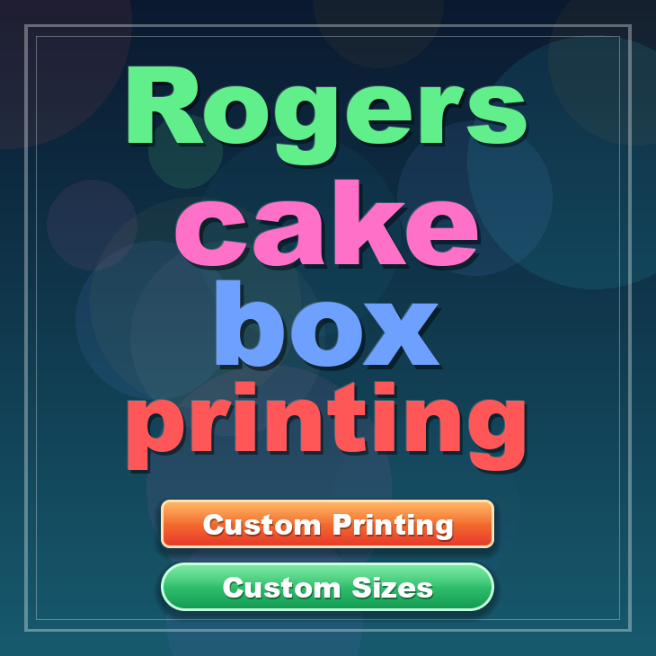 Rogers cake box printing