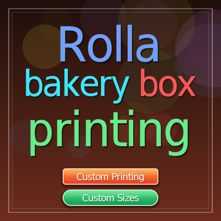 Rolla bakery box printing