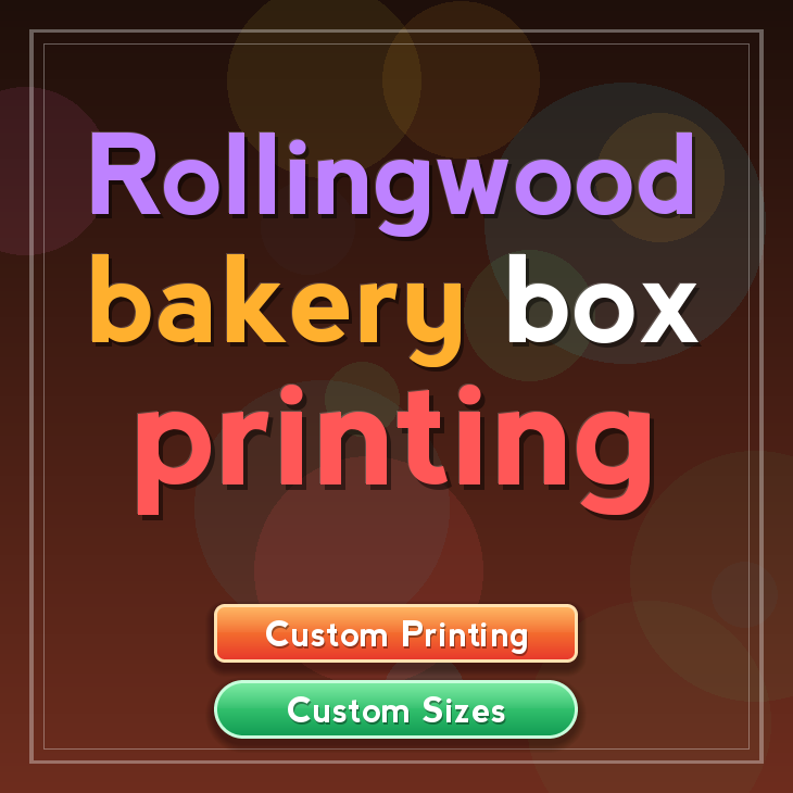 Rollingwood bakery box printing