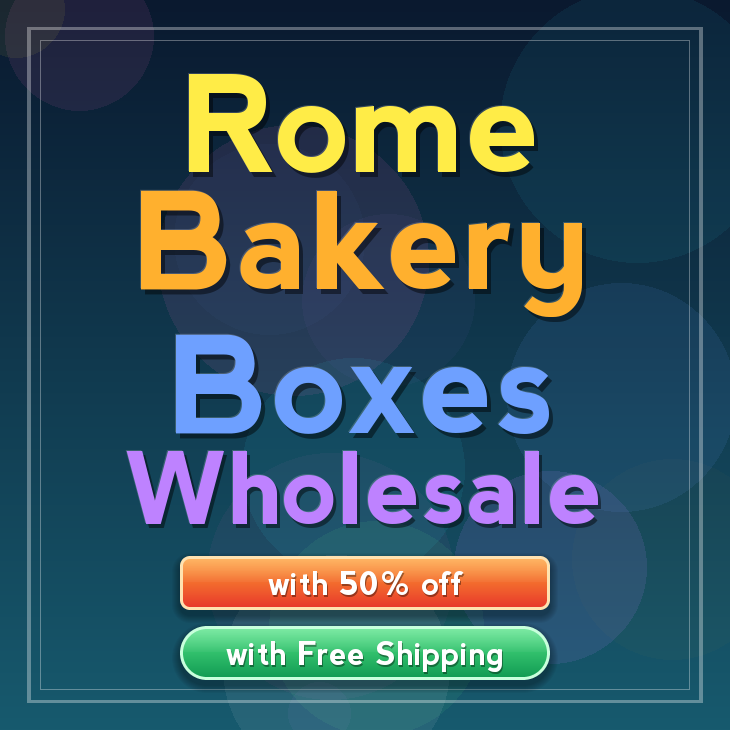 Rome bakery boxes