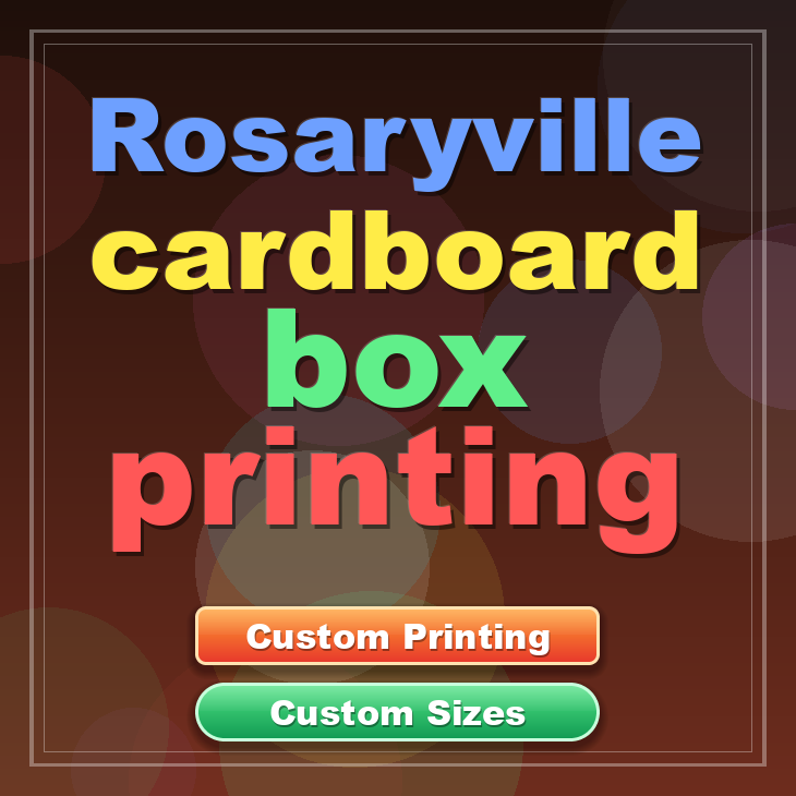 Rosaryville cardboard box printing