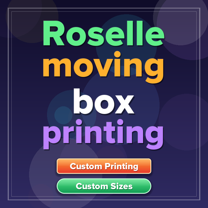 Roselle moving box printing