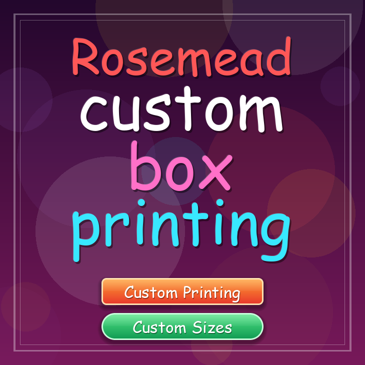 Rosemead custom box printing