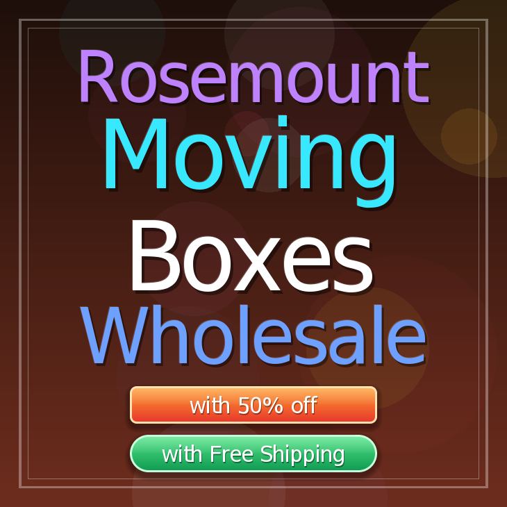 Rosemount moving boxes