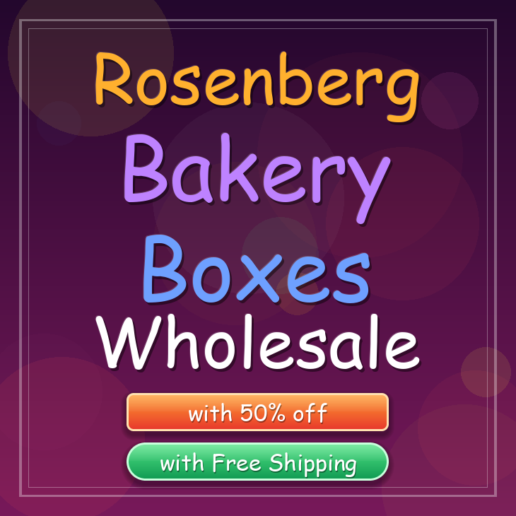 Rosenberg bakery boxes