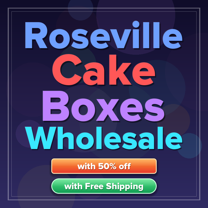 Roseville cake boxes