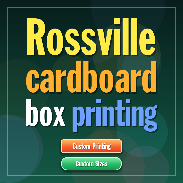Rossville cardboard box printing