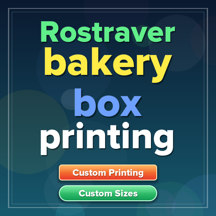 Rostraver bakery box printing