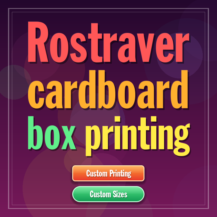 Rostraver cardboard box printing
