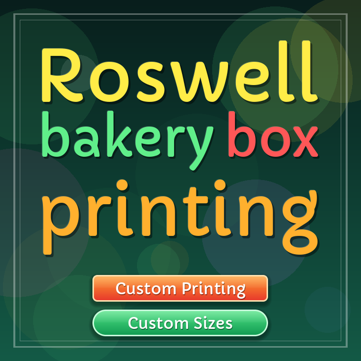 Roswell bakery box printing