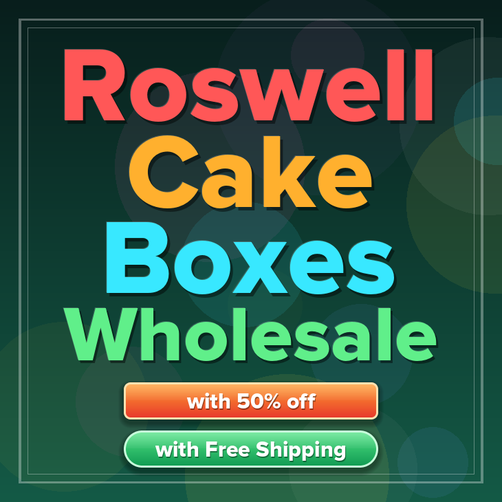Roswell cake boxes