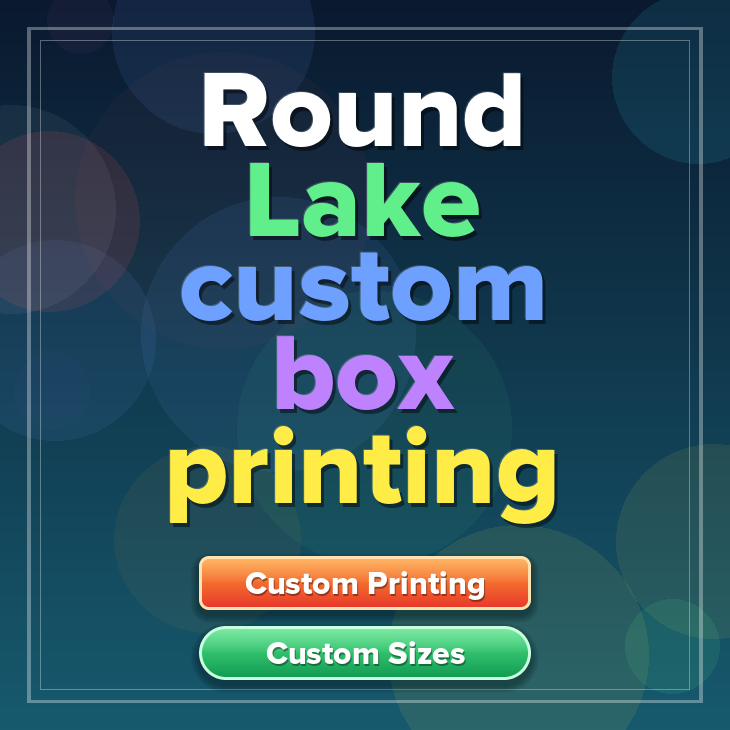 Round Lake custom box printing