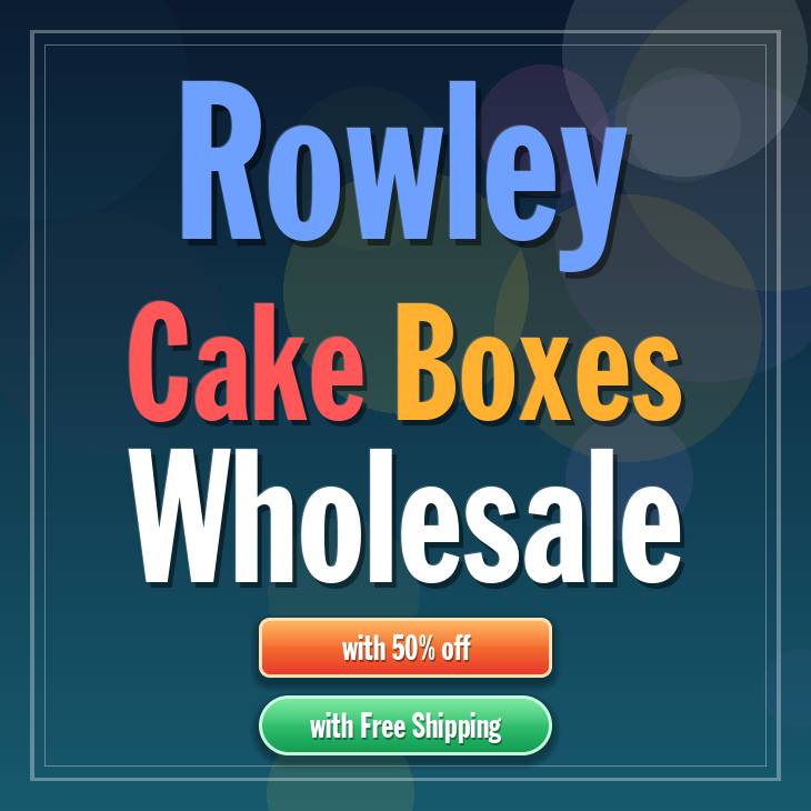 Rowley cake boxes