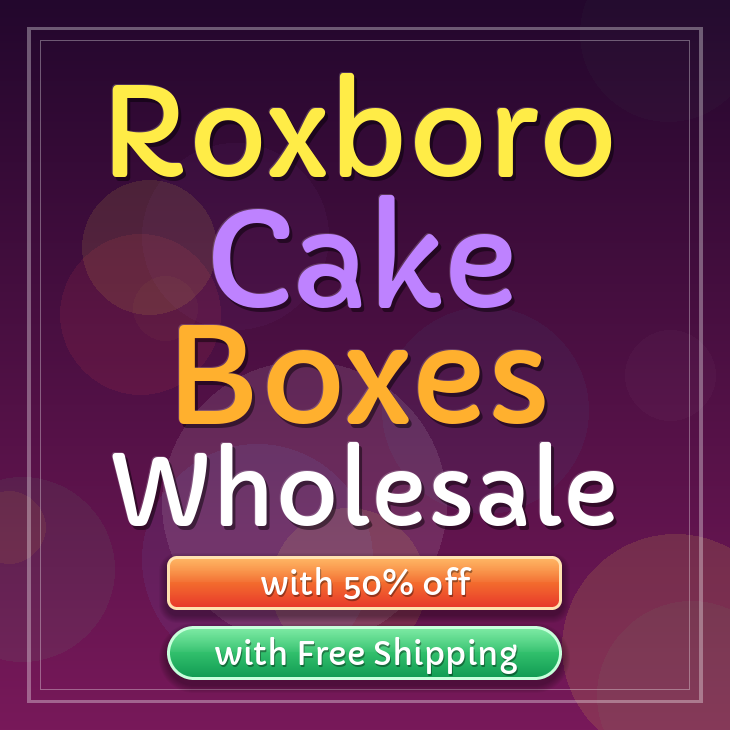Roxboro cake boxes